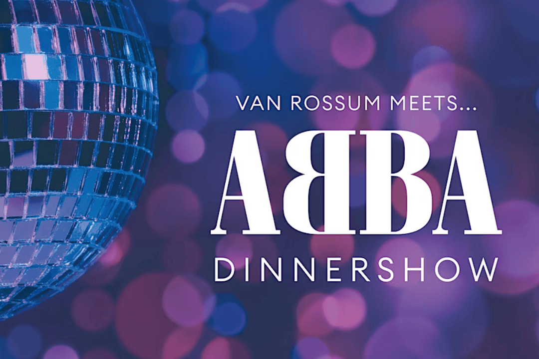 Dinnershow ABBA bij Van Rossum in Woerden op zondag 30 maart 2025.