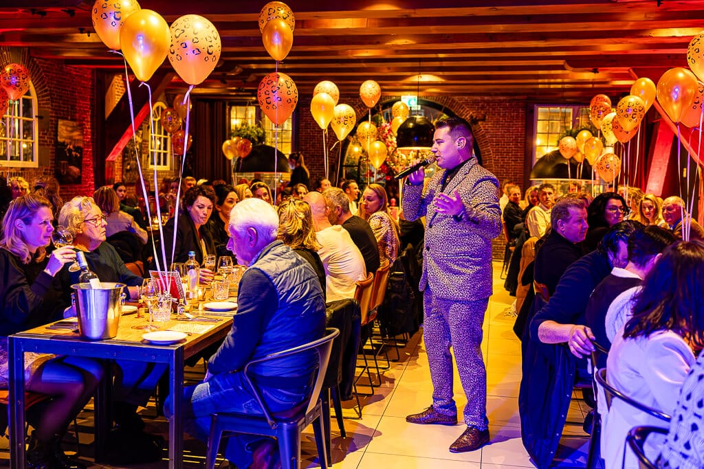 Smartlappen diner  tijdensSmartlappenfestival bij Van Rossum